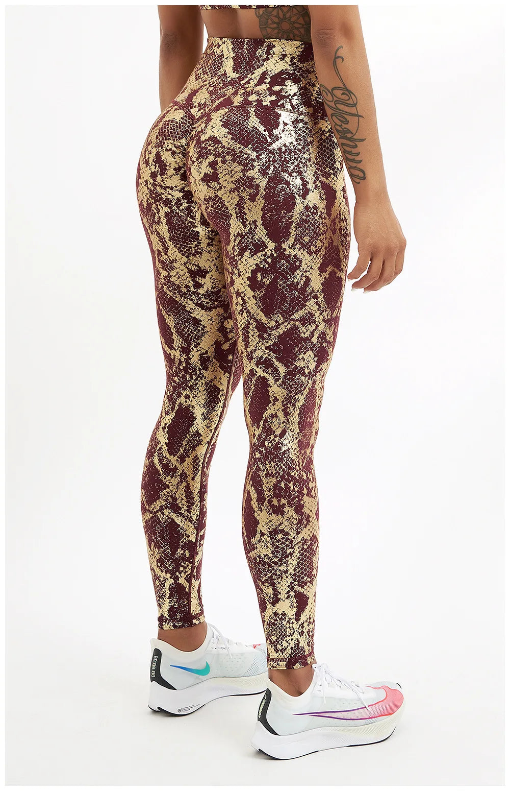 Serpentine Sports Tights Woman Push Up Leggings Sport Casual Gym Fitness Running Leggins Sexy Female High Waist Legging Pants