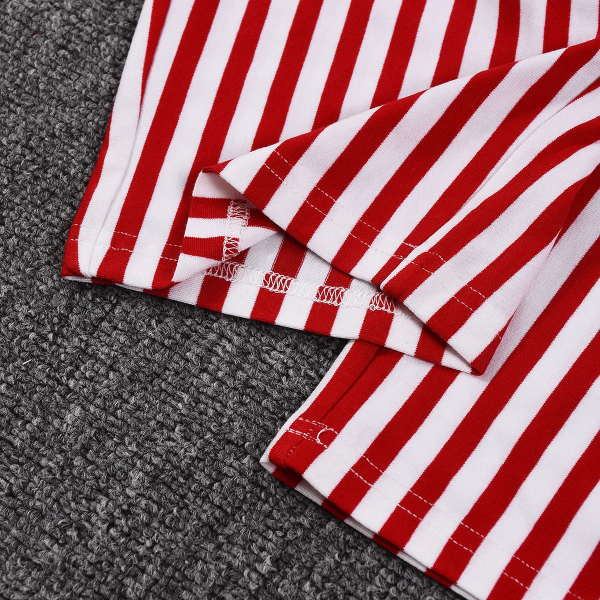 FAGADOER Casual Striped Patchwork Bodycon Romper Women Red Halter Deep V-neck Backless Jumpsuit Female Streetwear Overalls New