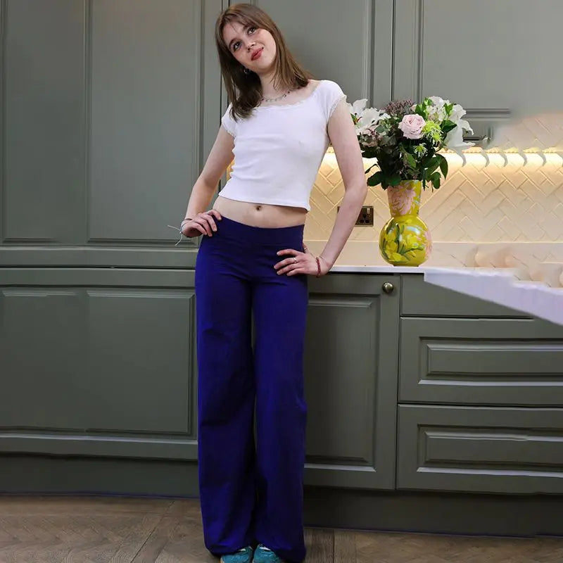 New 2025 Summer Womens High Elasticity Sports Joggers Women Embroidered Star Pattern Streetwear Straight Tube Casual Y2k Pants