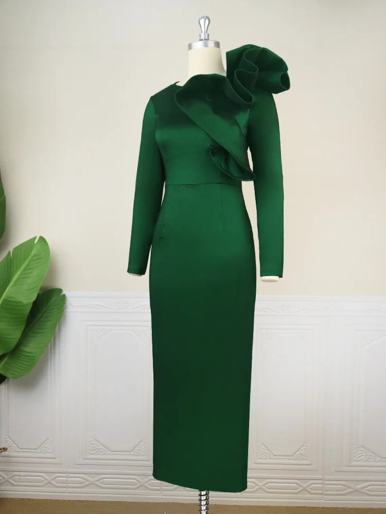 Wmstar Plus Size Dresses for Women Party Bodycon Elegant New in Fashion Maxi Dress High Quality Wholesale Dropshipping 2024