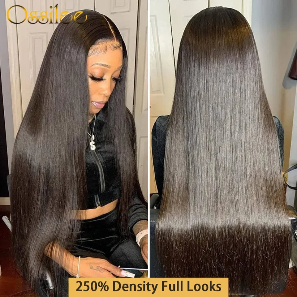 Pre Cut Lace Wig Human Hair Ready to Wear Transparent 13x4/13x6 Lace Front Human Hair Pre Plucked Pre Cut 5X5 Lace Closure Wig