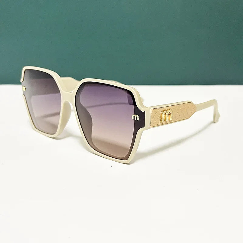 Oversized Square Gradient Sunglasses