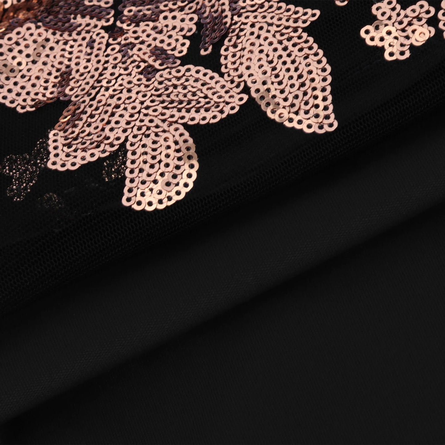 Women Sexy See-Through Mesh Dress Patchwork Ruffles Floral Dress Long Sleeve Party Slim Dress Elegent Daily Wear