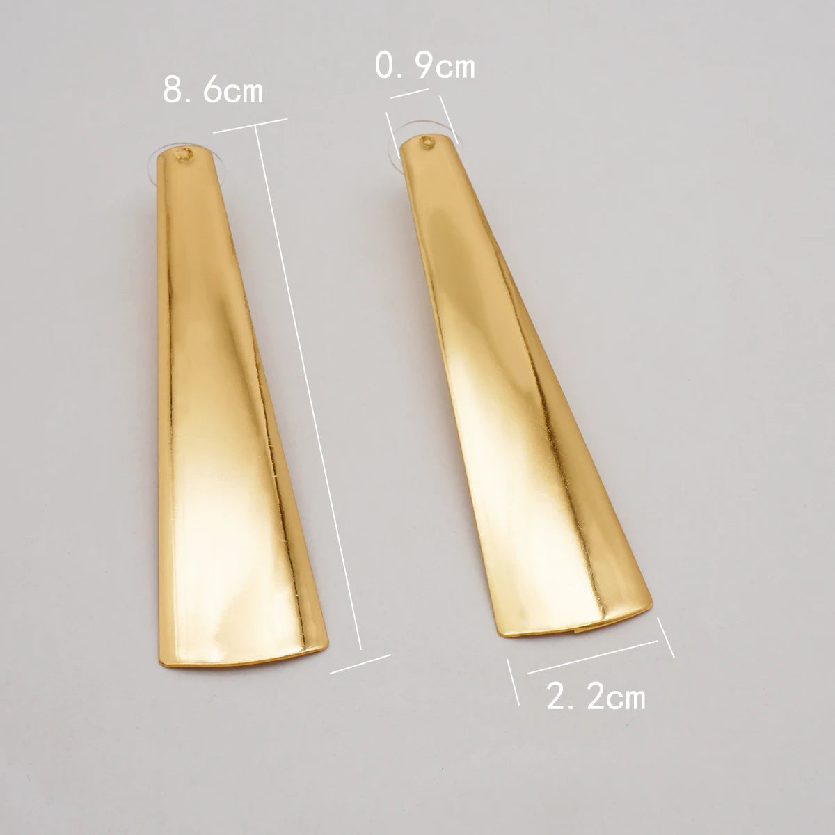 Fashion Jewelry Big Gold Color Round Geometric Earrings Dangle Drop Earrings For Women African Wedding Party Gifts