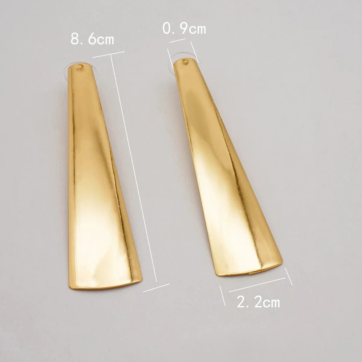 Fashion Jewelry Big Gold Color Round Geometric Earrings Dangle Drop Earrings For Women African Wedding Party Gifts