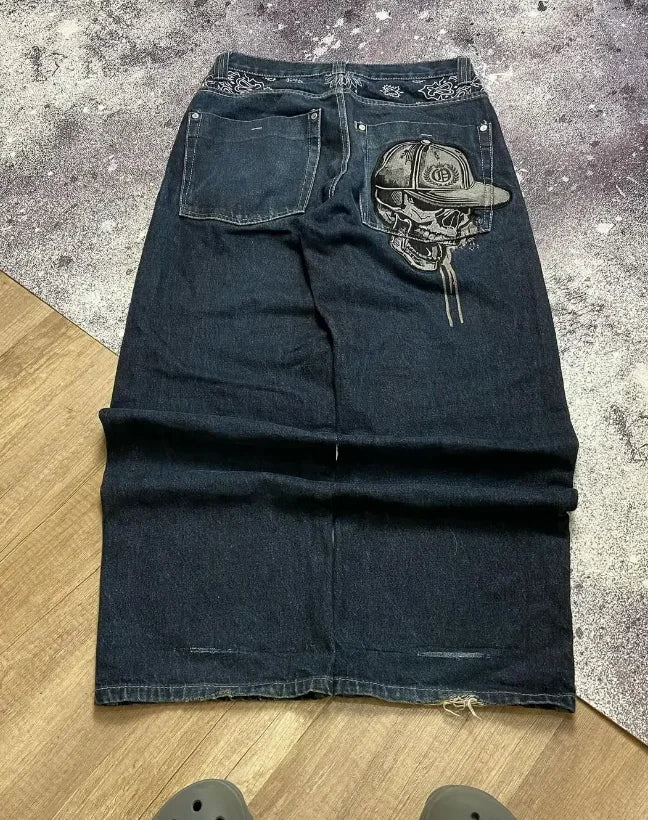 Low Waist Y2K Wide Leg Jeans