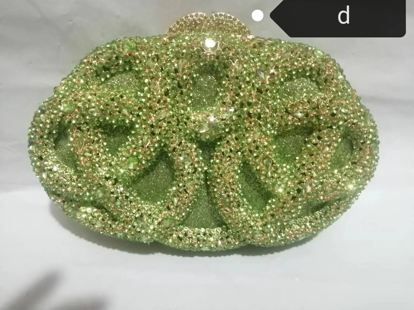 Lady Hot pink/Green/Silver Rhinestone Bags Luxury Fashion Female Diamond Crystal Clutch Elegant Gold Metal Wedding Dinner Purses