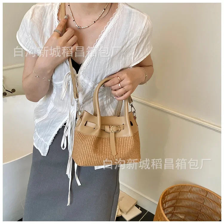 2025 Exclusive Summer Mini Bucket Bag Women, Premium Underarm Shoulder Purse Luxury Chic Crossbody Bag Small Aesthetic