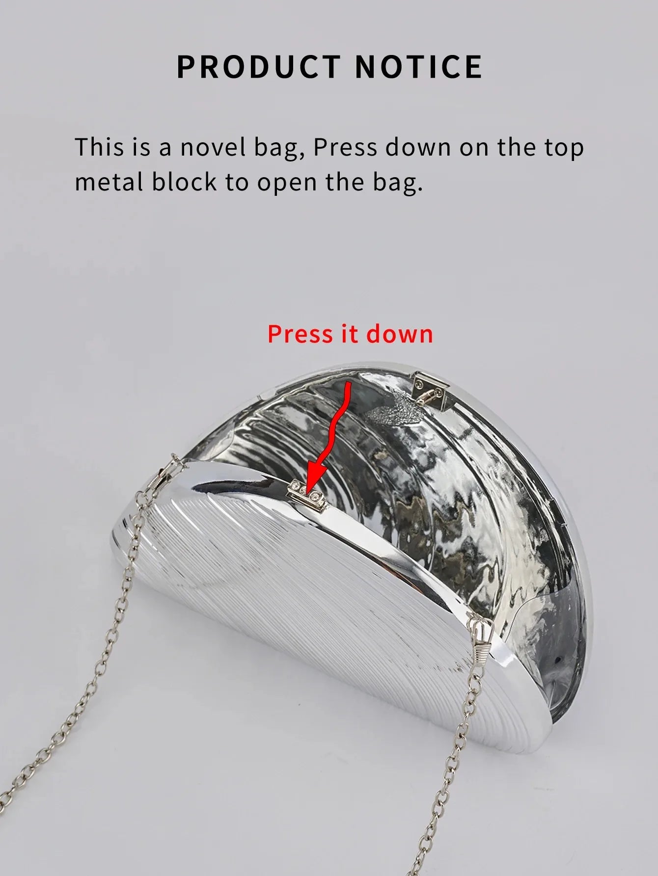 Retro Golden Silver Metal Large Shell Acrylic Bag New Banquet Party Hand All-Inclusive Women's Shoulder Crossbody Evening Bags