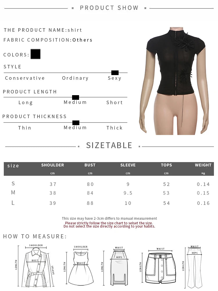 Weird Puss Tassel Applique Crop Tops Women Single-Breasted Half-High Neck Tassel Midnight Hottie Versatile Street Skinny T-Shirt
