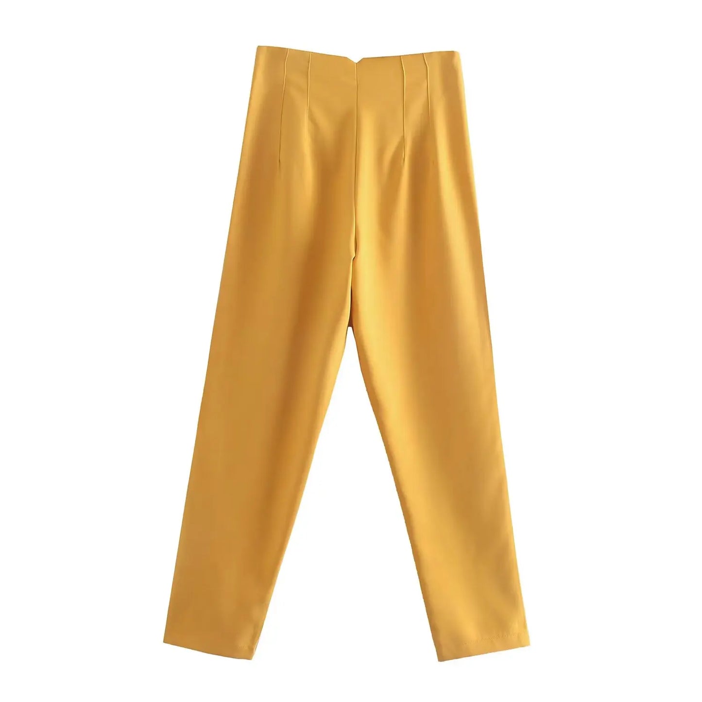 NLZGMSJ 2025 Women's Summer Pants Pencil High Waist Pants for Women Cropped Trousers Womens Streetwear Office Pants 