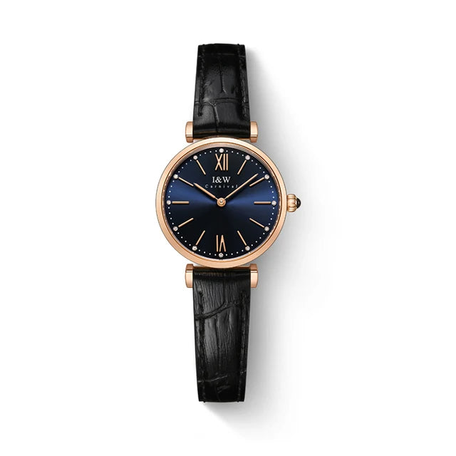 Montres Femmes CARNIVAL Brand Fashion Watches Ladies Luxury Girls Rose Gold Quartz Wrist Watch for Women Waterproof Reloj Mujer