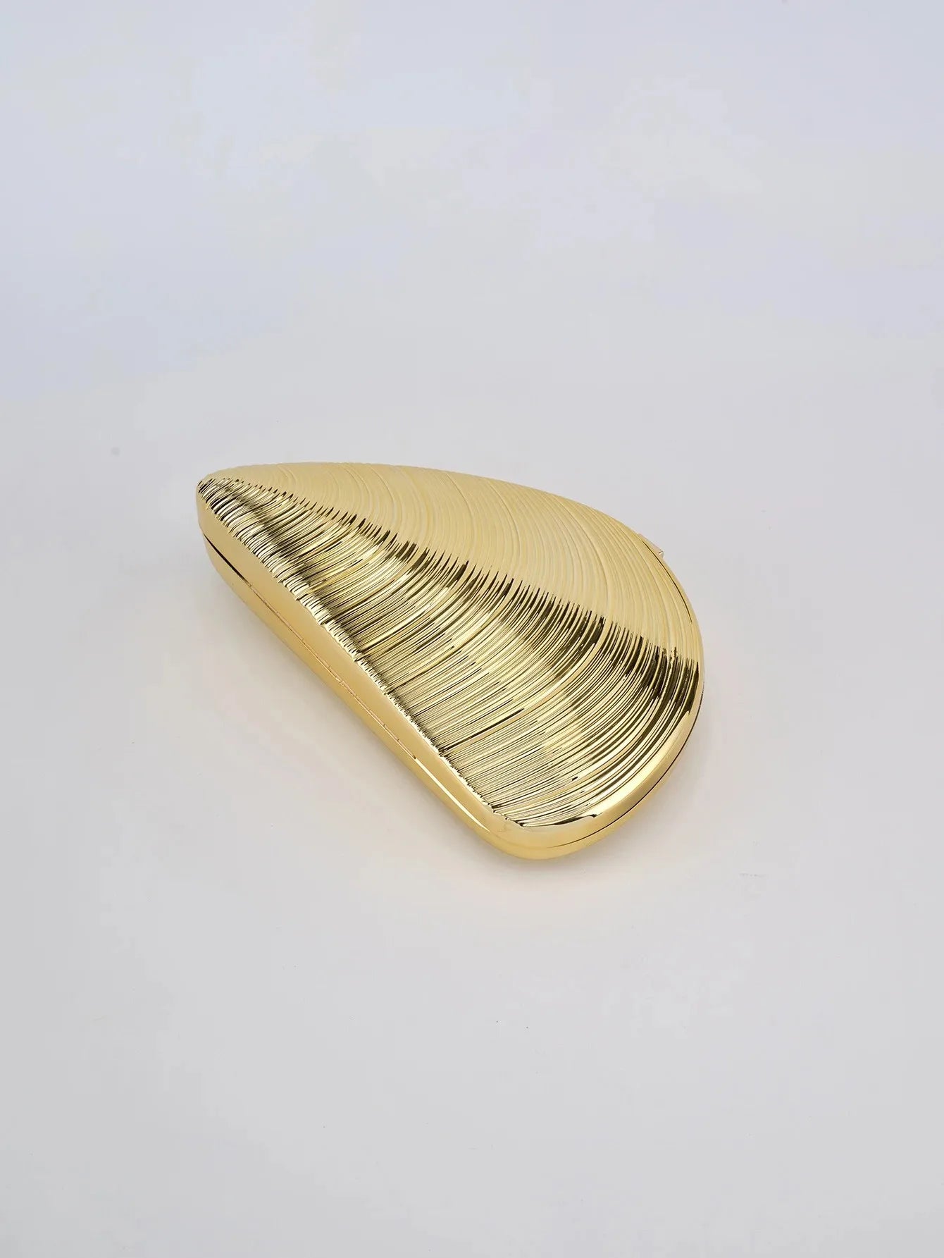 Retro Golden Silver Metal Large Shell Acrylic Bag New Banquet Party Hand All-Inclusive Women's Shoulder Crossbody Evening Bags