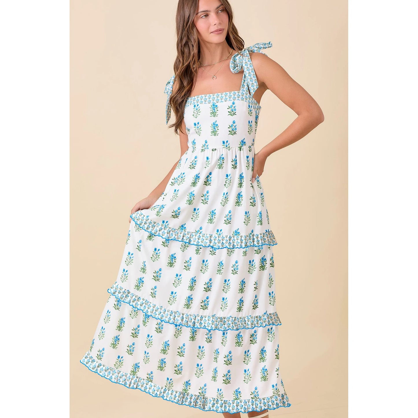 Elevate Your Style with Our Blue Dress in S, M, L, XL Sizes - Fashionable and Comfortable Choice