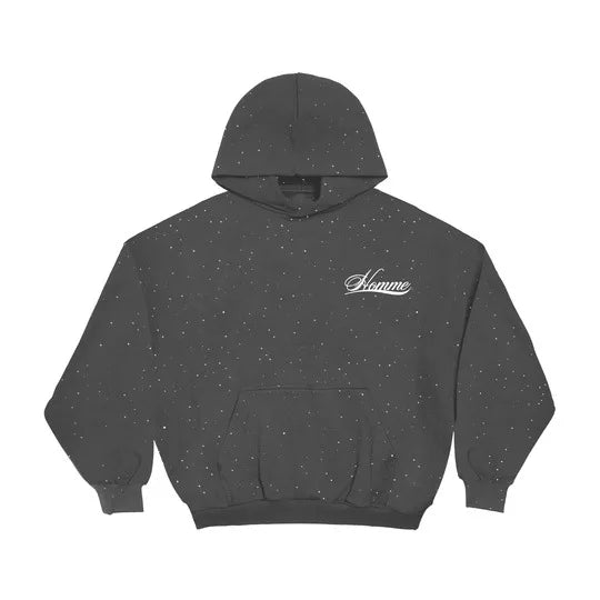 Spring and Autumn New Hoodie with Starry Sky and Hot Diamond Head Set, New Style Set with Trendy Brand Ins Hoodie