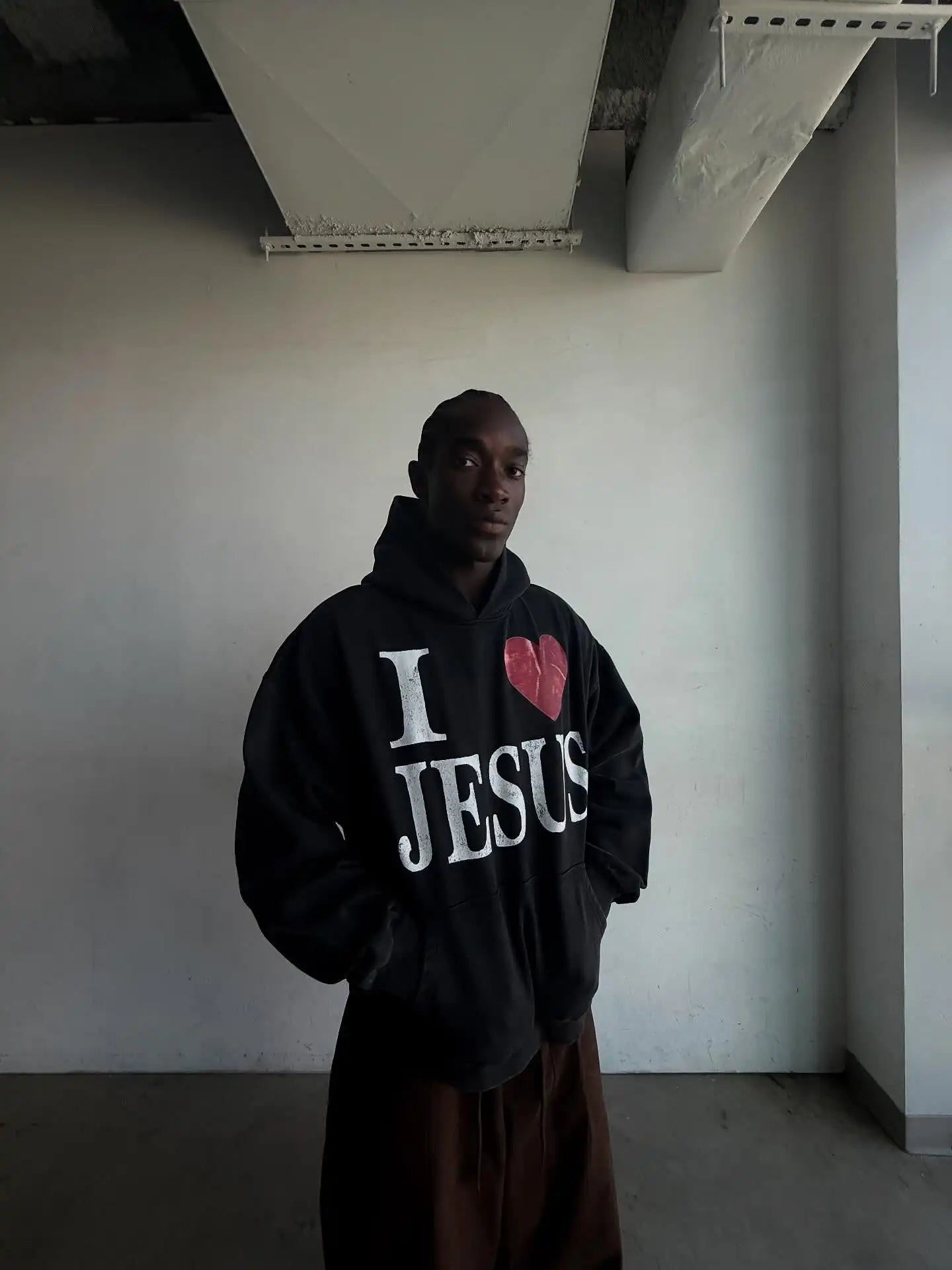 Men Women Hip Hop Jesus Letter Printed Hoodie Y2k Oversized Loose Retro Hooded Pullover Fashion Street Sweatshirt Goth Clothes