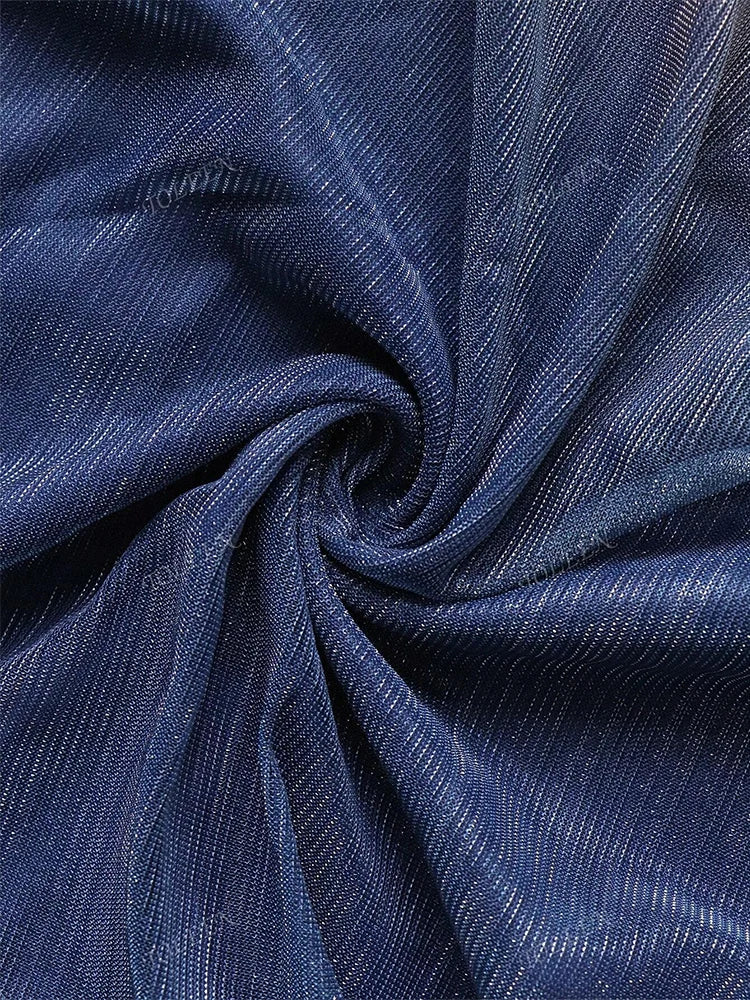 TOLEEN 2024 New Women's Luxury Elegant Party Evening Dress With Stand Collar, Lantern Sleeves, And Ruffle Hem In Gradient Fabric