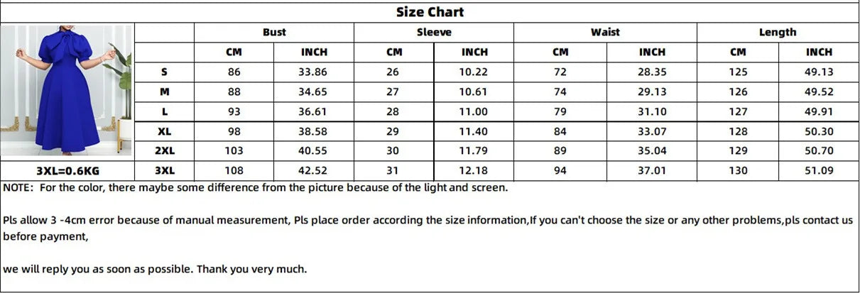 Wmstar Plus Size Dresses for Women Elegant Fashion Office Lady with Bow Maxi Dress New in Summer Clothes Wholesale Dropshipping
