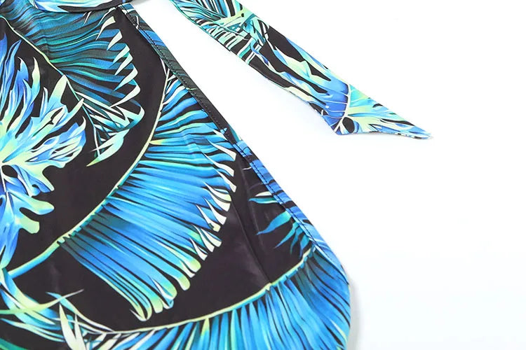 Weird Puss Sexy Print Halter Romper Women Bandage Summer Colorful Hipster Backless Activity Workout Fit Tight Stretch Playsuits
