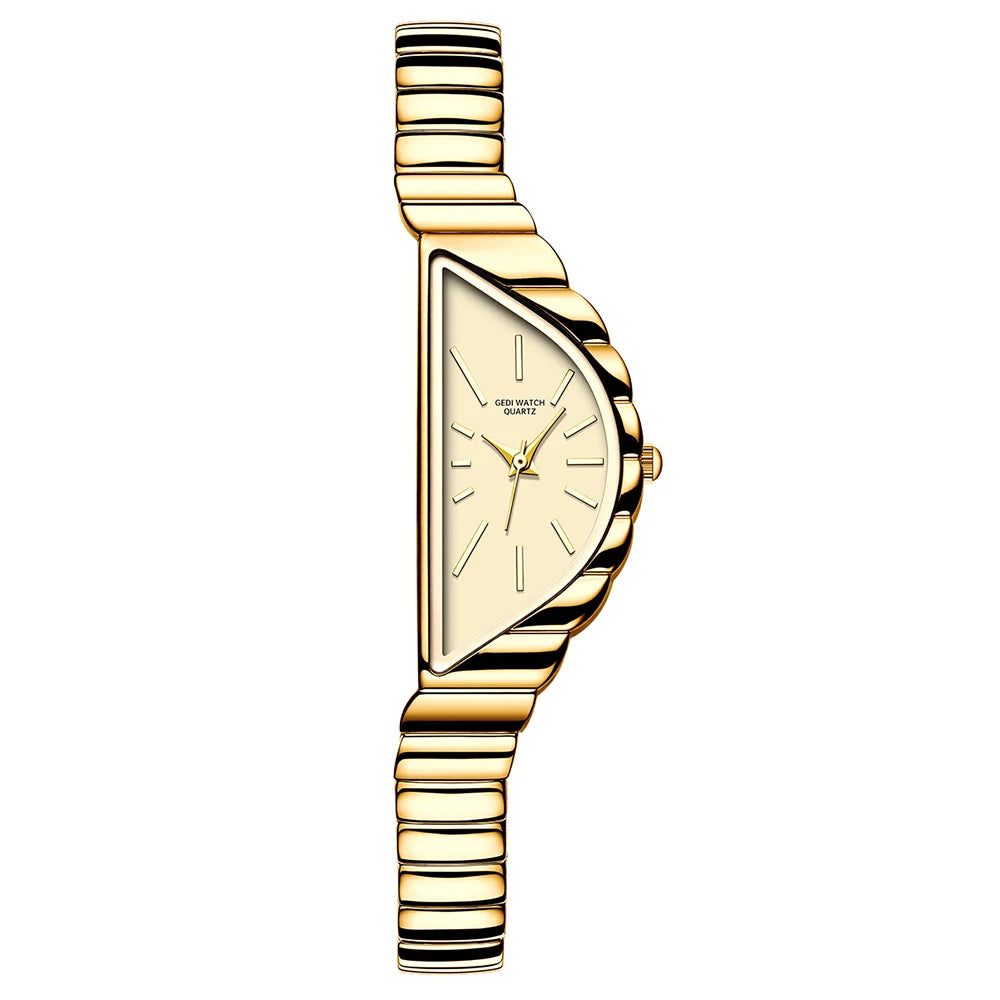 Vintage Irregular Case Quartz Watch