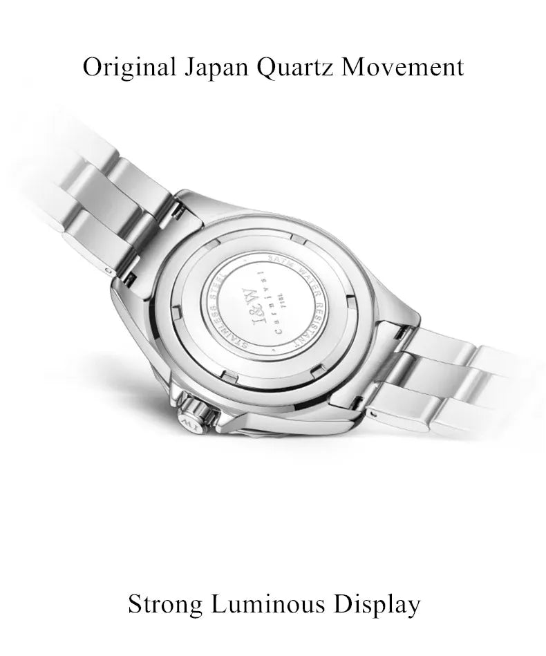 CARNIVAL Woman Fashion Quartz Wristwatches Ladies Brand Luxury Rose Gold Silver Watches Waterproof for Women Relojes De Mujer