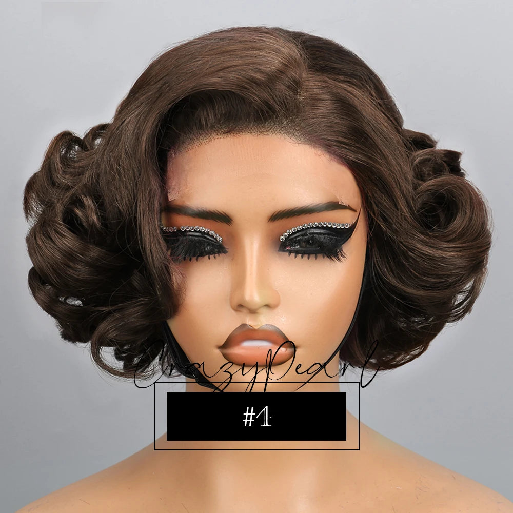 Loose Wave HD Lace Frontal Human Hair Wig for Women