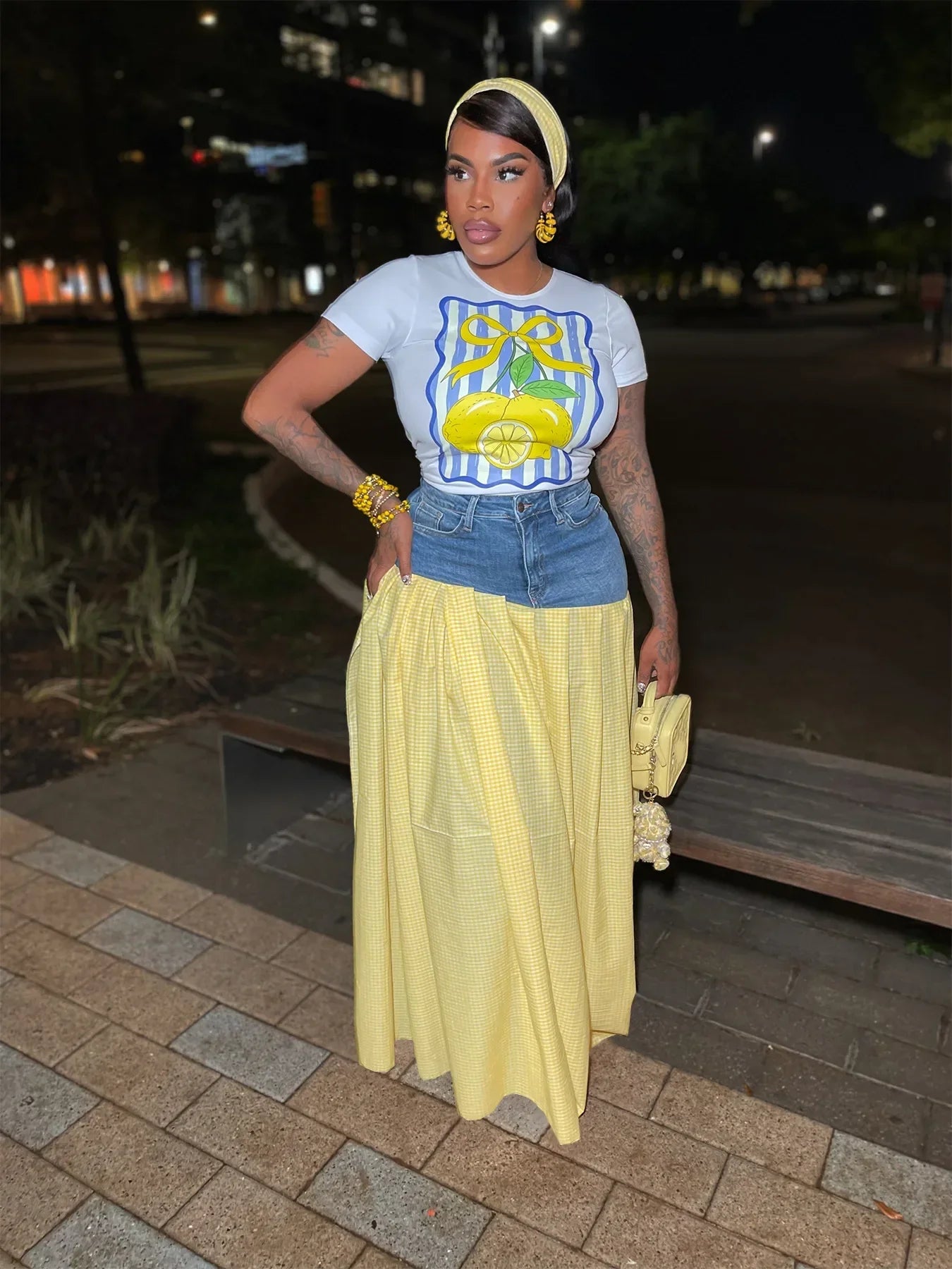 2 Piece Women Set Dashiki African Clothes Summer Autumn New Fashion Short Sleeve Top And Skirt Suit Party Lady Matching Sets