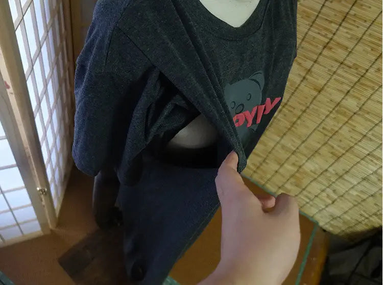 Woman Sexy Outdoor Sex T-Shirts Chest Exposed Costume Open Hole Shirt Erotic Breast Couple White Tanks Interesting Shirts