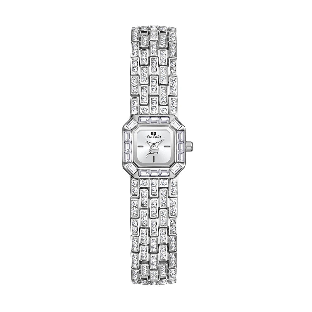 Square Quartz Wristwatch for Women