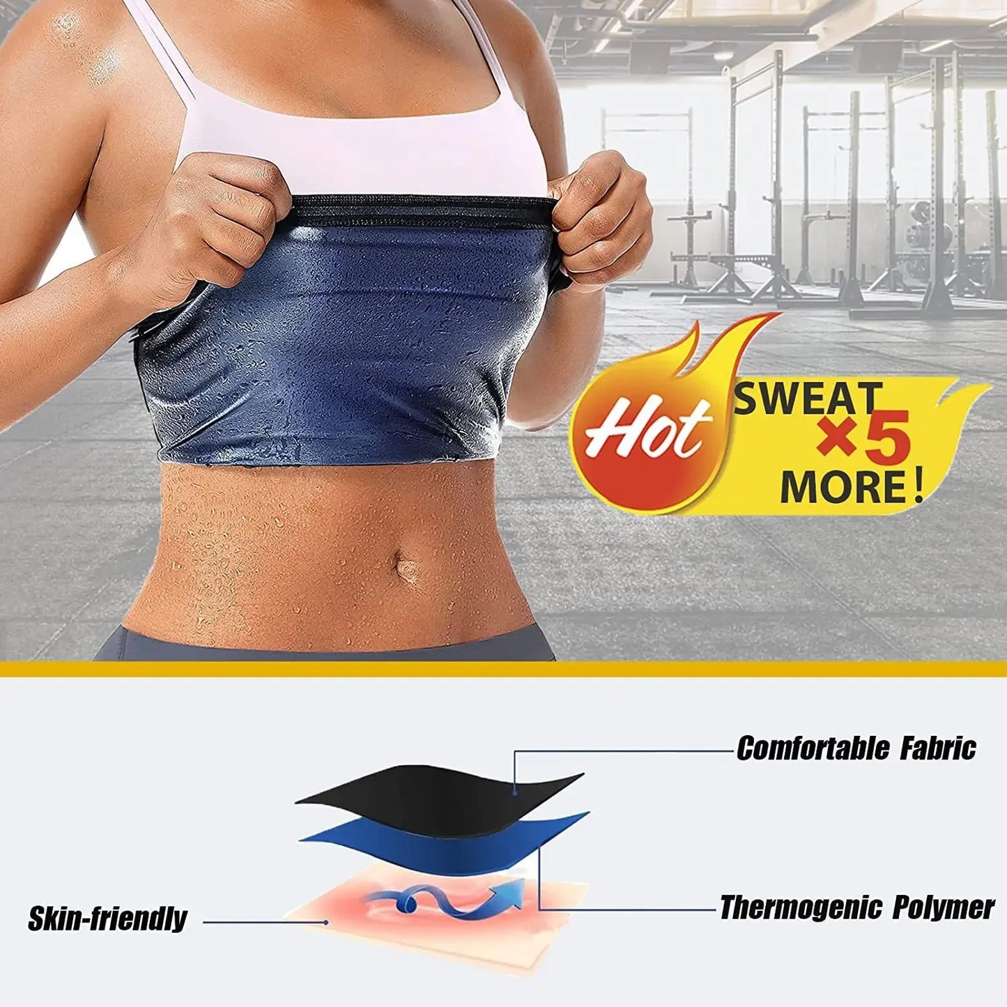 Postpartum Waist-fitted Shaping Belt For Women Sweat-absorbent Tummy Control Sport Waistband Belly Cincher Tummy Control Belt