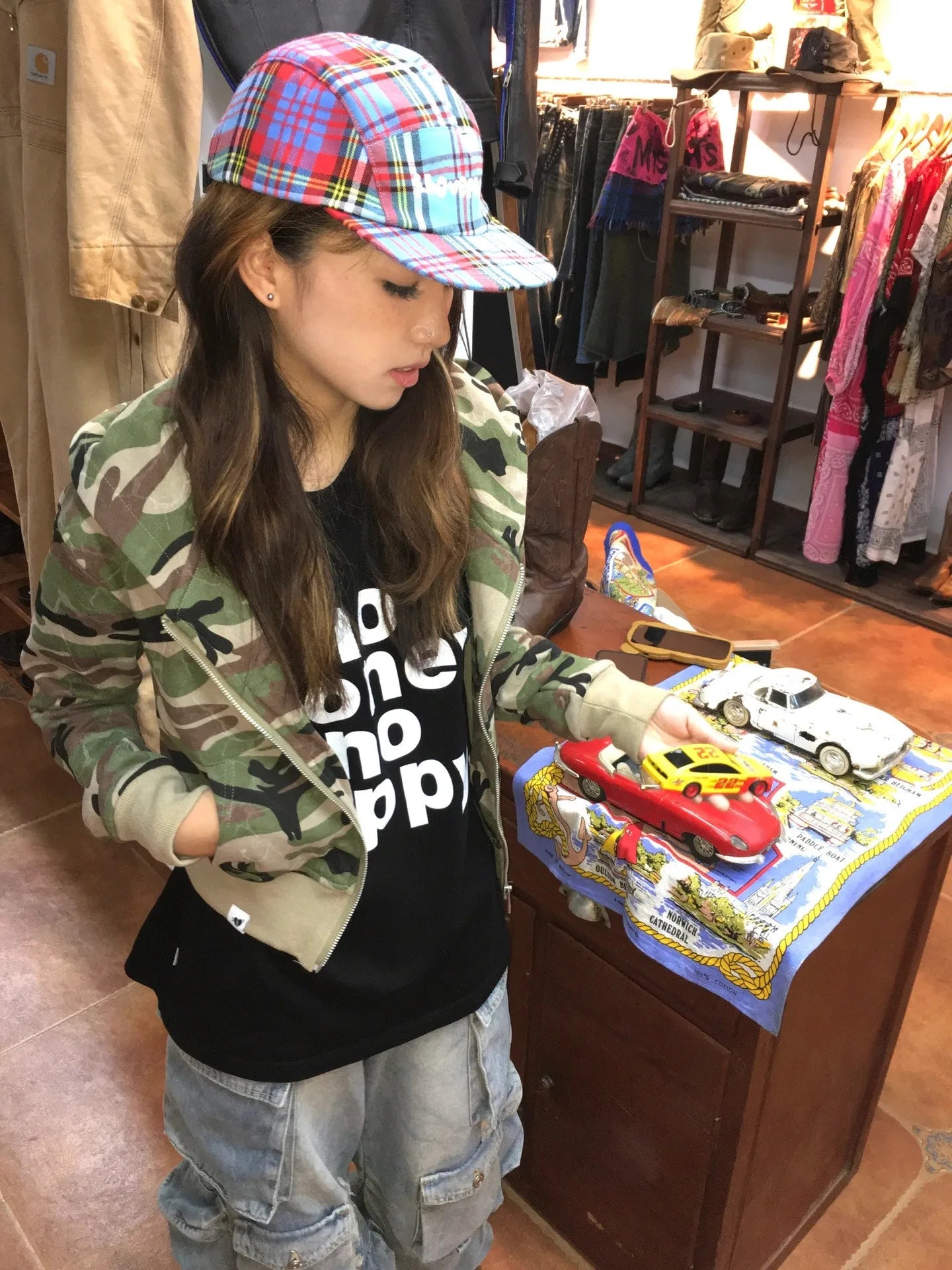 Karrram Japanese Y2k Cropped Jacket Vintage Harajuku Short Coat 2000s Korean Fashion Camouflage Zipper Hooded Sweatshirt Grunge