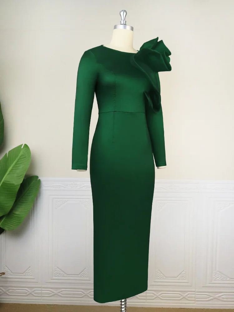 Wmstar Plus Size Dresses for Women Party Bodycon Elegant New in Fashion Maxi Dress High Quality Wholesale Dropshipping 2024