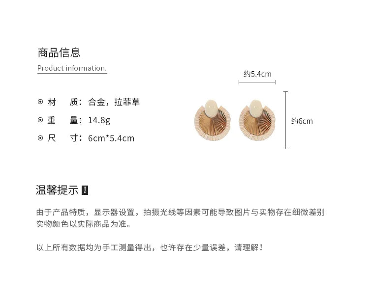 Vintage Metal Style Shell Earring Exaggerated Trendy Round Jewellery Women's Fashion Earrings Classic Charm Jewelry