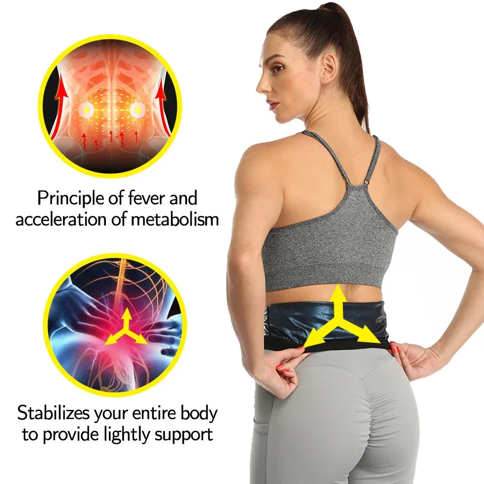 Postpartum Waist-fitted Shaping Belt For Women Sweat-absorbent Tummy Control Sport Waistband Belly Cincher Tummy Control Belt