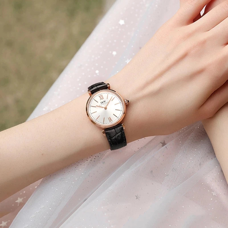 Montres Femmes CARNIVAL Brand Fashion Watches Ladies Luxury Girls Rose Gold Quartz Wrist Watch for Women Waterproof Reloj Mujer
