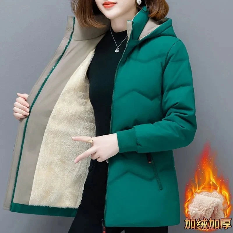 Slimming Winter Hooded Parka