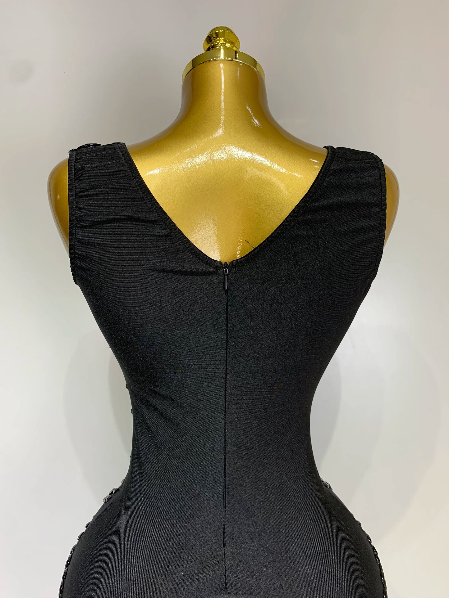 Sparkly Rhinestone Mesh See Through V Neck Dress Women Sexy Performance Stage Costume Evening Party Club Luxury Birthday Outfit