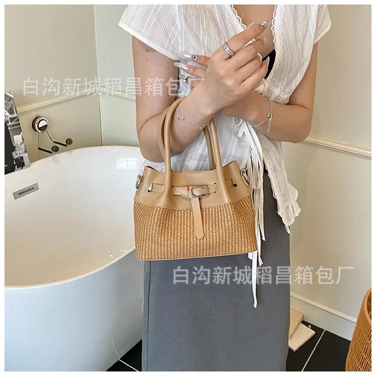2025 Exclusive Summer Mini Bucket Bag Women, Premium Underarm Shoulder Purse Luxury Chic Crossbody Bag Small Aesthetic