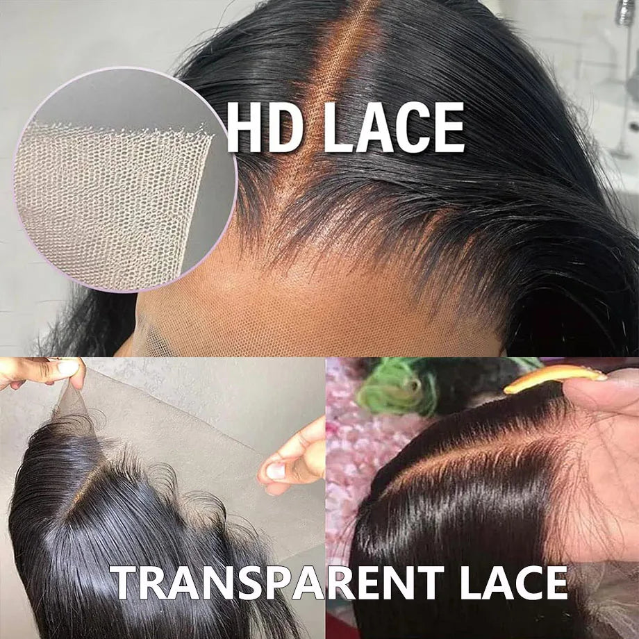 Hd Lace Wig 13x6 Human Hair Deep Wave Frontal Wig 30 40Inch Curly Wigs For Women Brazilian Hair 13x4 Water Wave Lace Front Wig