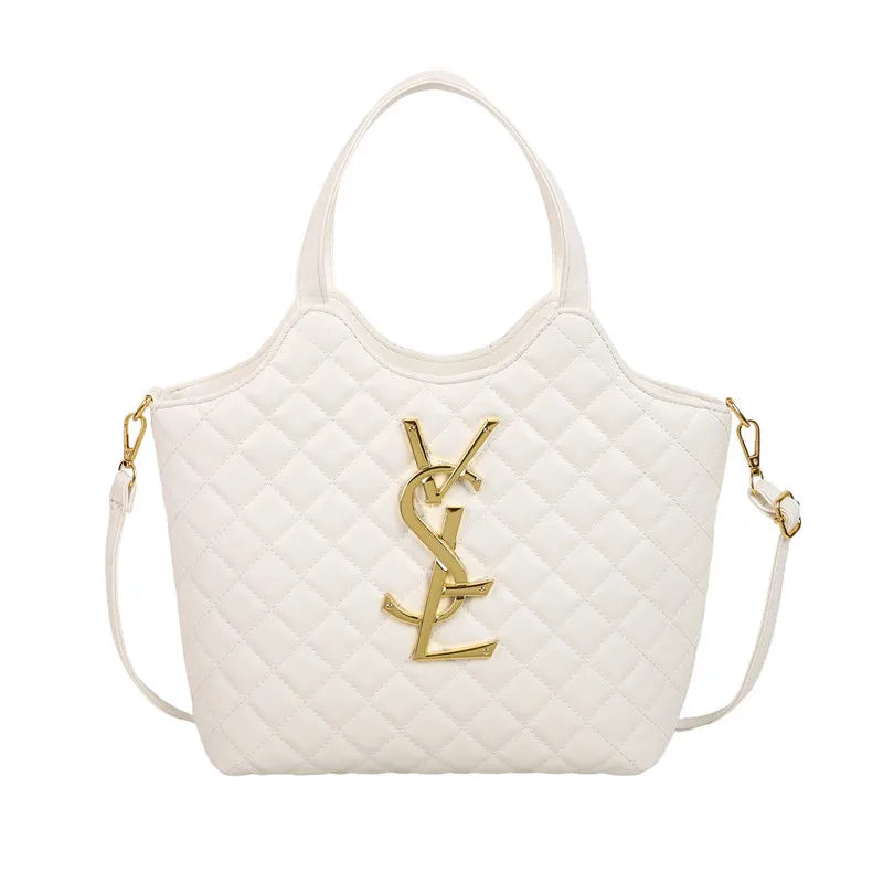 2025 Spring New Style Large Women's Bags, Letter-patterned Large-capacity Tote Bags, Underarm Bags, Fashionable and Versatile
