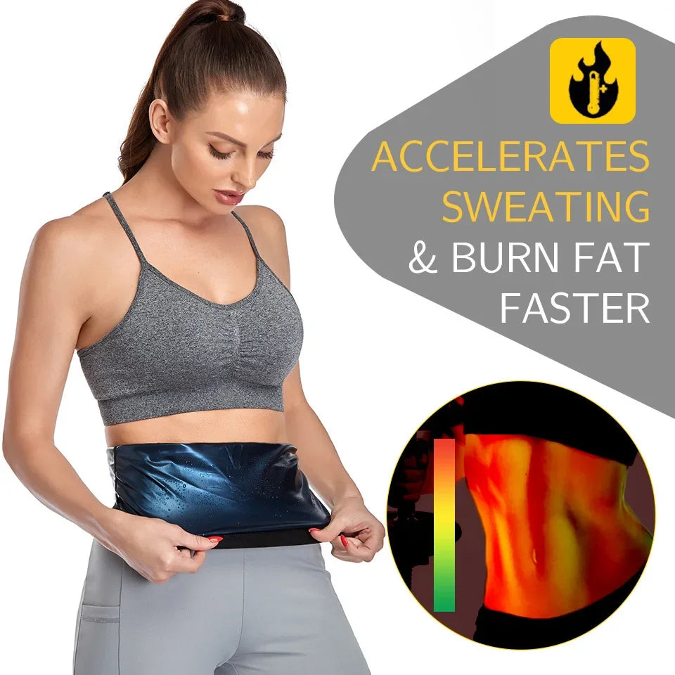 Postpartum Waist-fitted Shaping Belt For Women Sweat-absorbent Tummy Control Sport Waistband Belly Cincher Tummy Control Belt