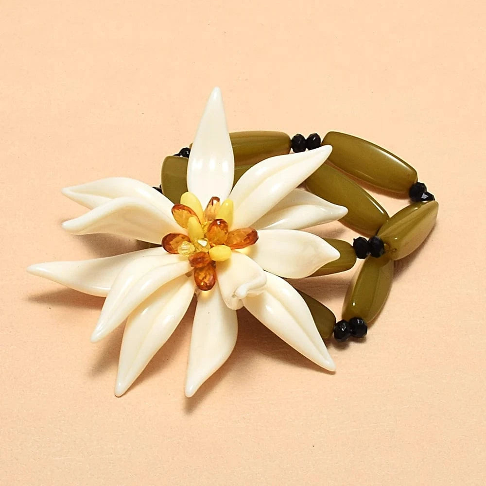 Large Flower Earrings Simple Elegant Earring Women's Jewelry Sets Wholesale Trendy Drop Earrings Accessories