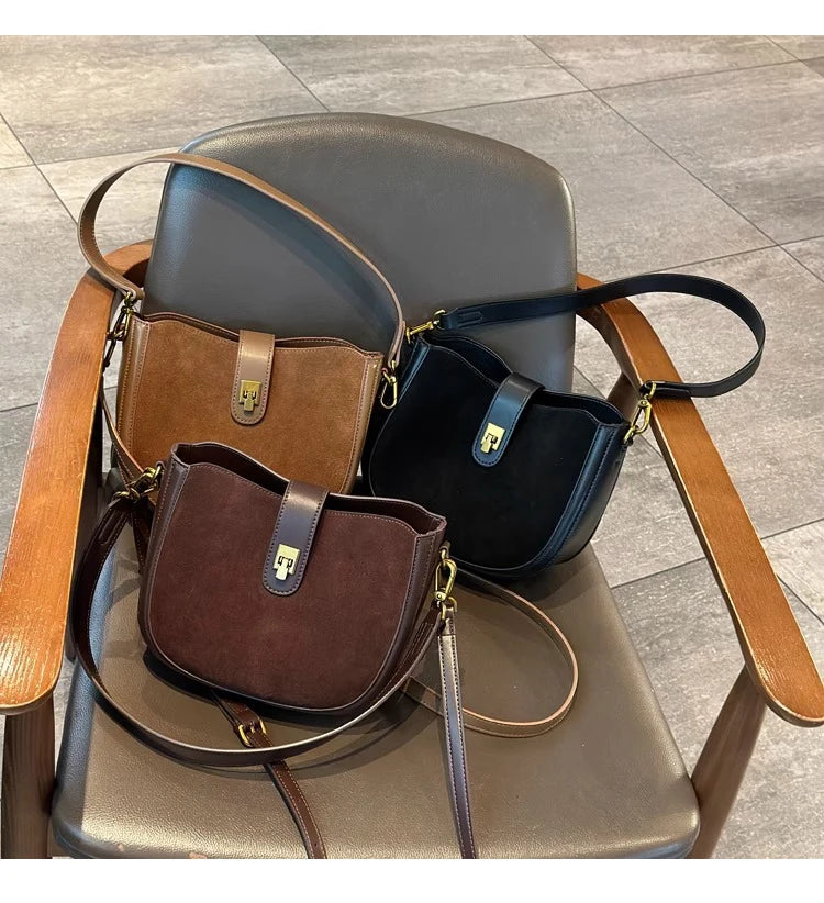 Women‘s Cowhide Genuine Leather Shoulder Bag Ladies Soft Cow Real Leather Handbag Female Fashion Luxury Design Crossbody Bags