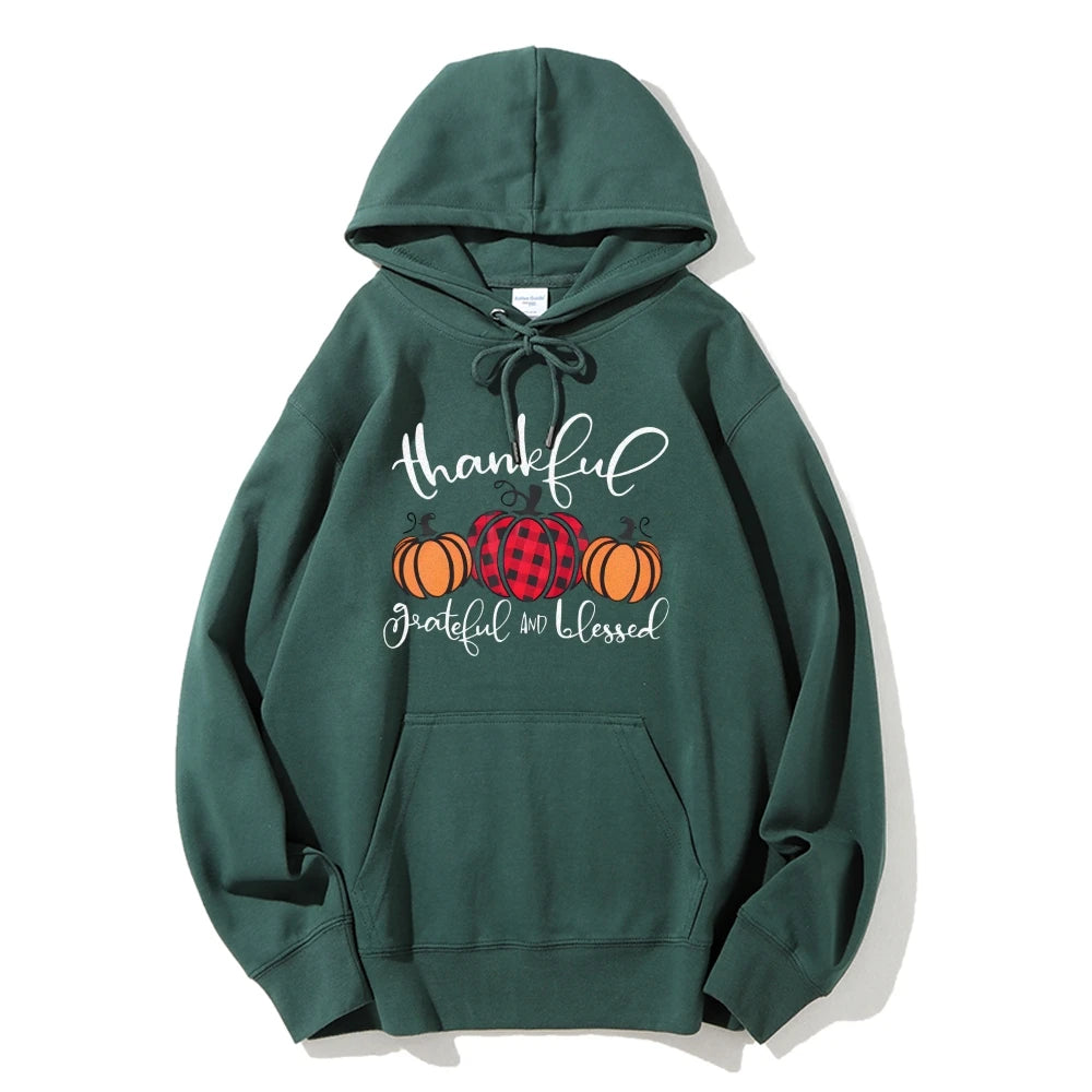 Halloween Pumpkin Graphic Hoodie Casual Drawstring Design Thermal Top Long Sleeve Multi Pocket Sweatshirt Fashion Sweater Autumn