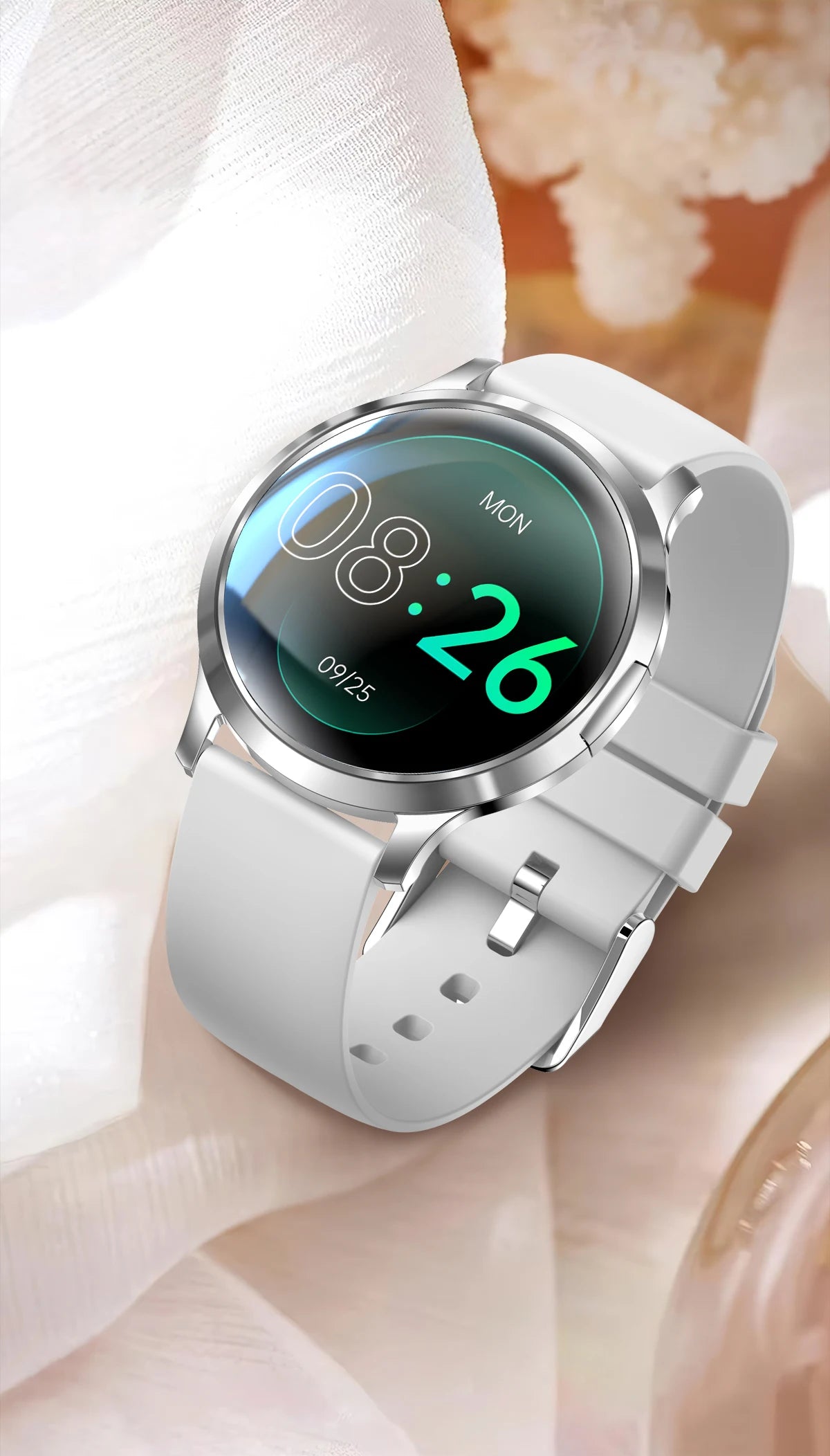 2025 New Smart Watch For Women 1.32"HD AMOLED Screen IP68 Waterproof Heart Rate Women Health Ladies Smartwatches For Android ios