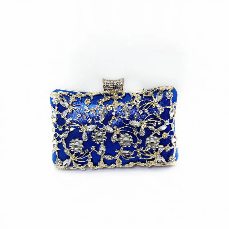 Glitter Rhinestone Shoulder Clutch Bag