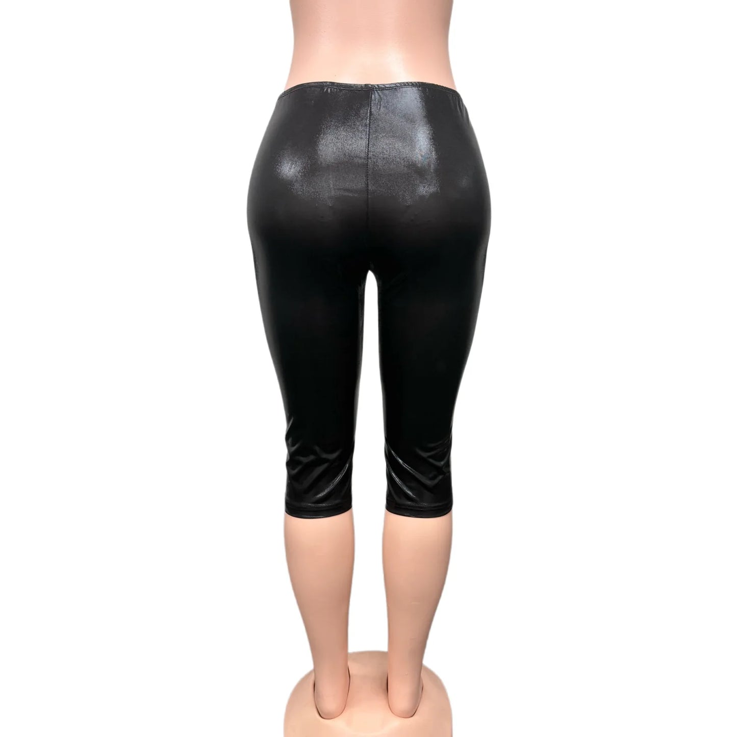 Weird Puss Sexy Women 2 Piece Set Halter Silky Hollow Sexy Backless Sleeveless Bodysuit+Bike Shorts Midnight Matching Clubwear