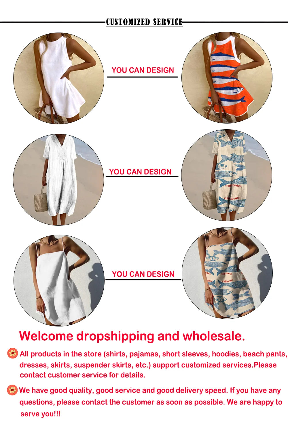 Color Cartoon Hand-Painted Print Dress Y2k Style Girl Fashion Party Dress New High Quality Luxury Women's Clothing