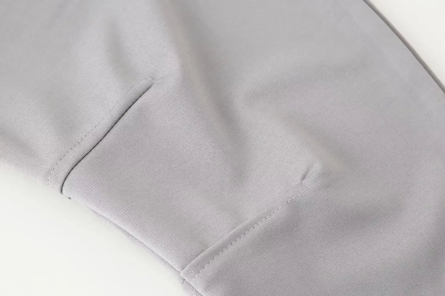Elegant Women Casual Solid Pants Suits Round Neck Full Sleeve Shirt Wise Leg Straight Pant Suit Lady New Basic 2 Pieces Set 2025