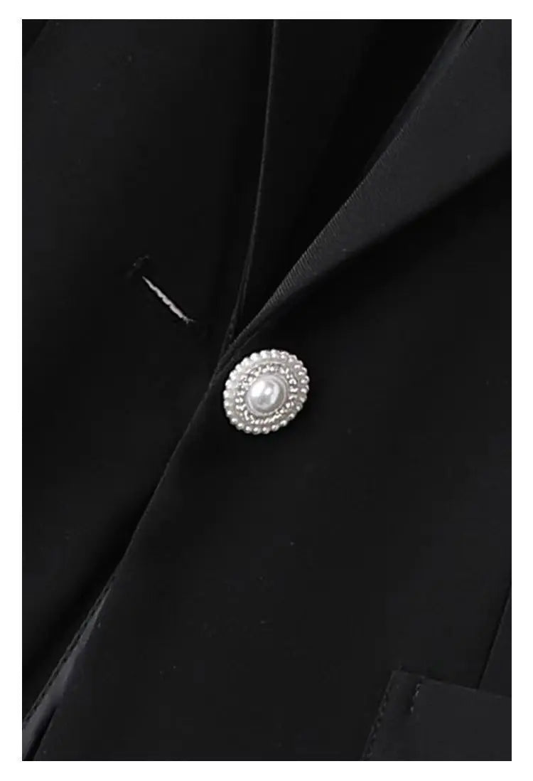 New 2025 Summer Women Blazers Coat Thin Suit Jacket for Women Short Slim Seven Point Suit, Single-layer